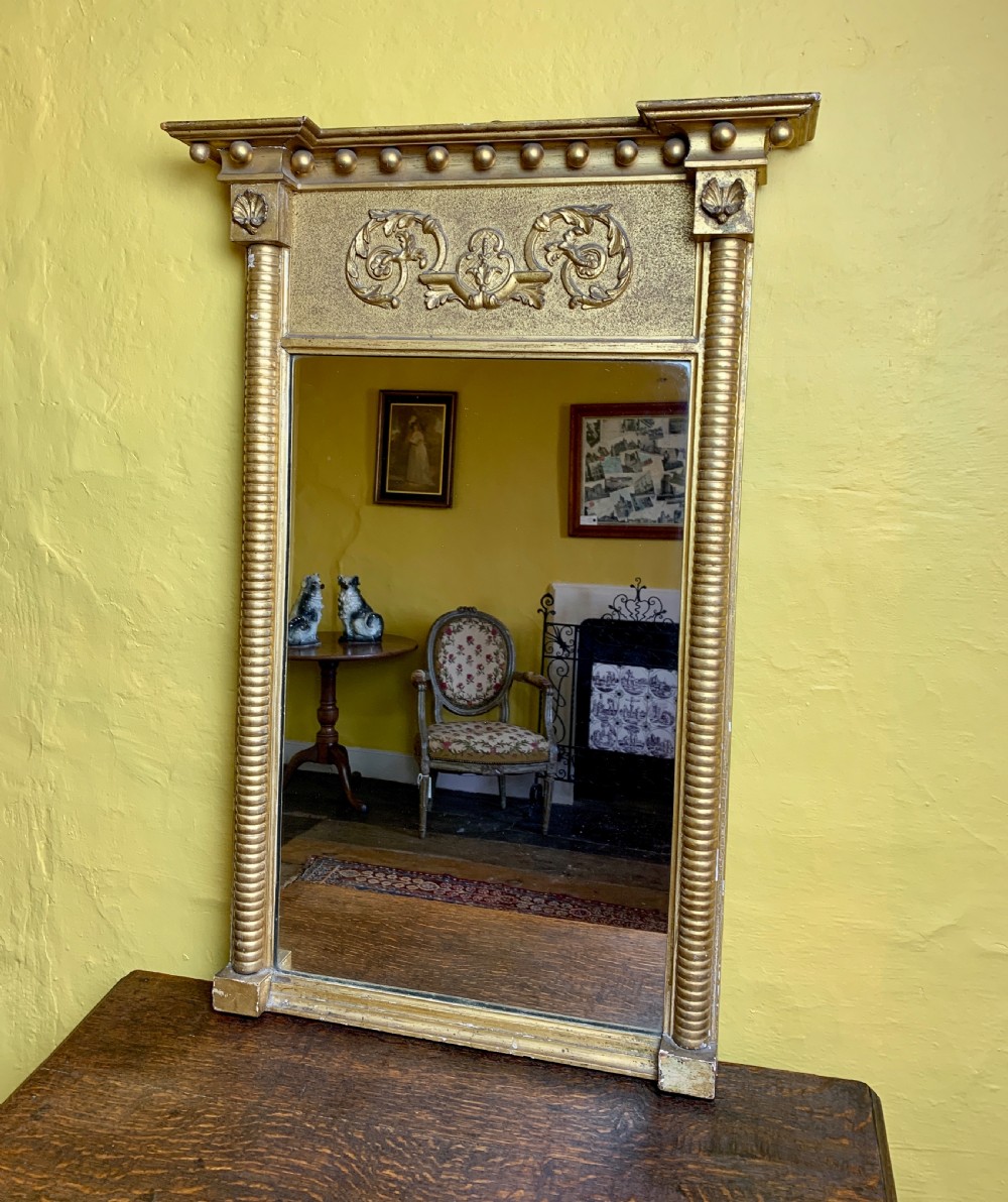 Regency Giltwood Pier Glass Mirror
