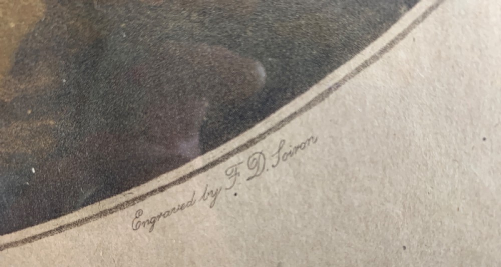 Pair of stipple engravings The Tea Garden & St James Park after Geo Morland View VIII