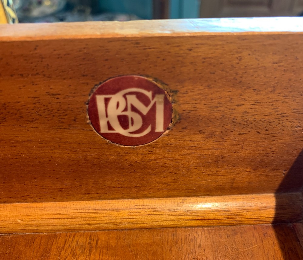 Bath Cabinet Makers Art Deco inlaid burl amboyna sideboard / console View VI