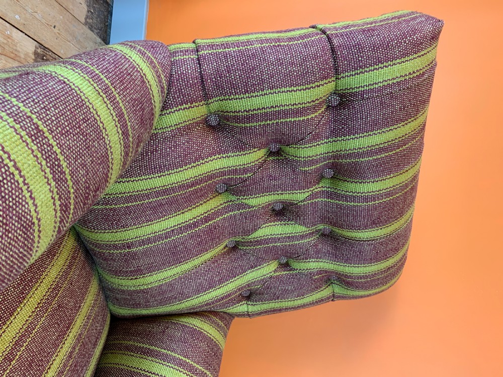 Large Victorian Howard style armchair by Cornelius V Smith View V