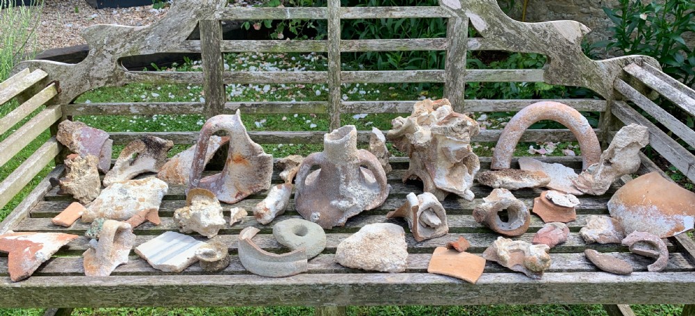 Large Collection of Ancient Greek & Roman Shipwreck Pottery View II