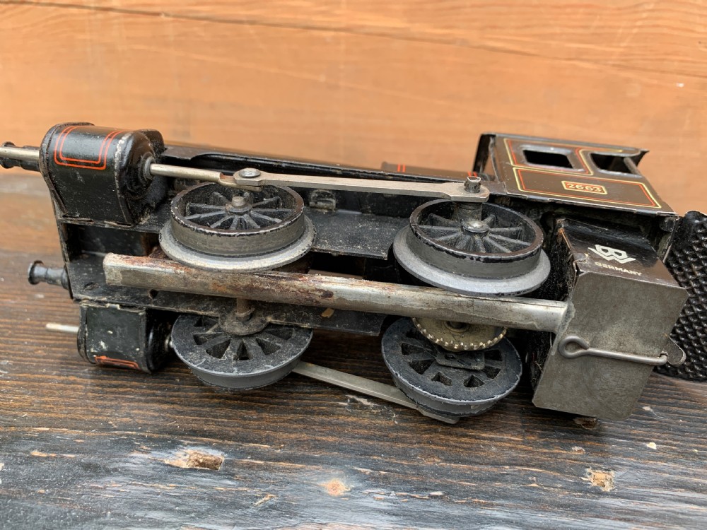 Bing O gauge live steam spirit fired 0-4-0 LNWR 2663 locomotive and tender View VII