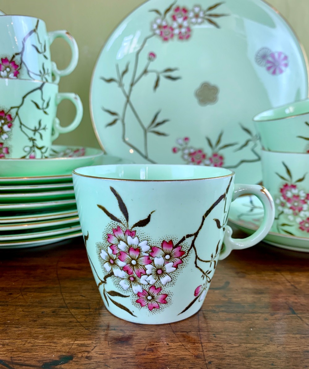 Powell, Bishop & Stonier tea service in Aesthetic Japanese taste View II