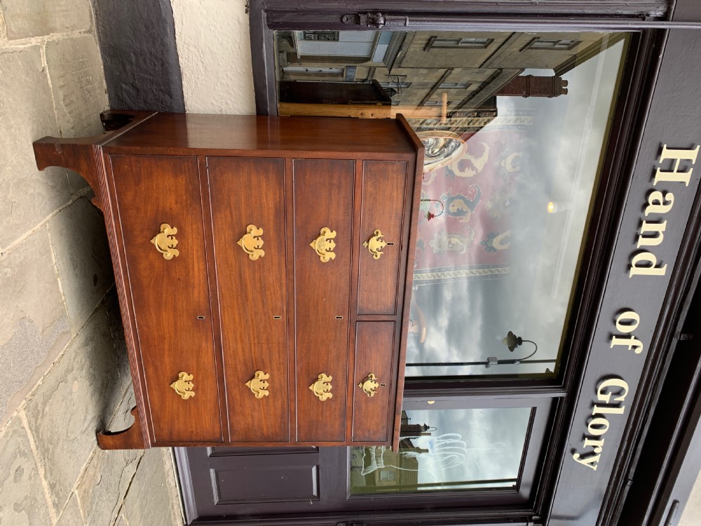 Antique Georgian mahogany chest of drawers View IV