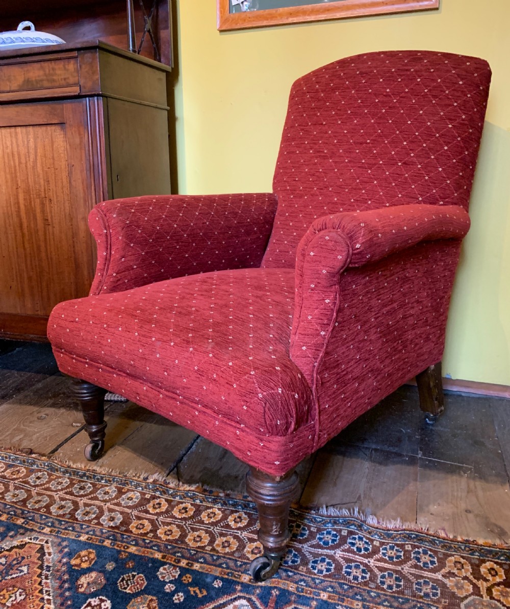 Antique Victorian Armchair View III