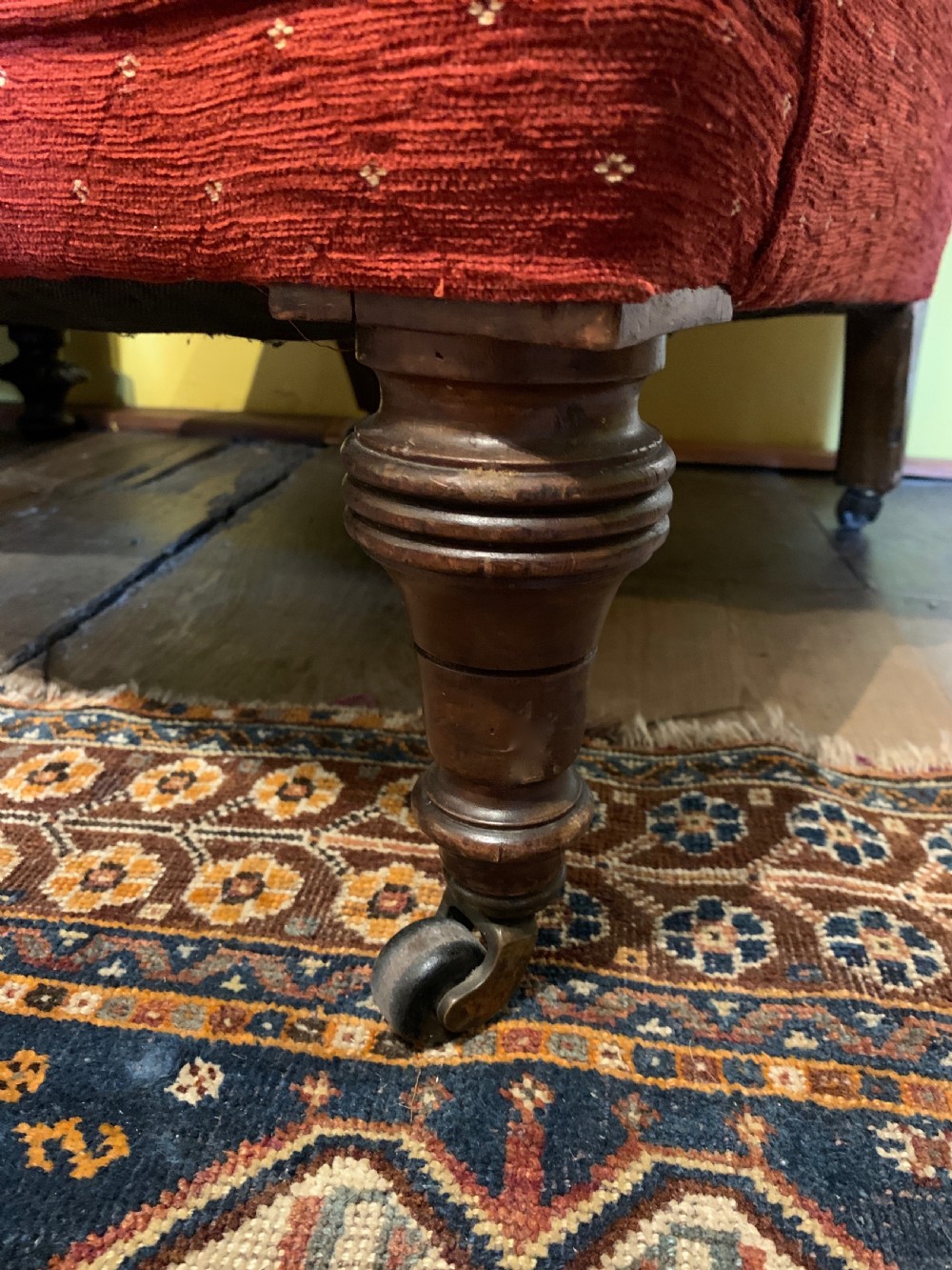 Antique Victorian Armchair View IV