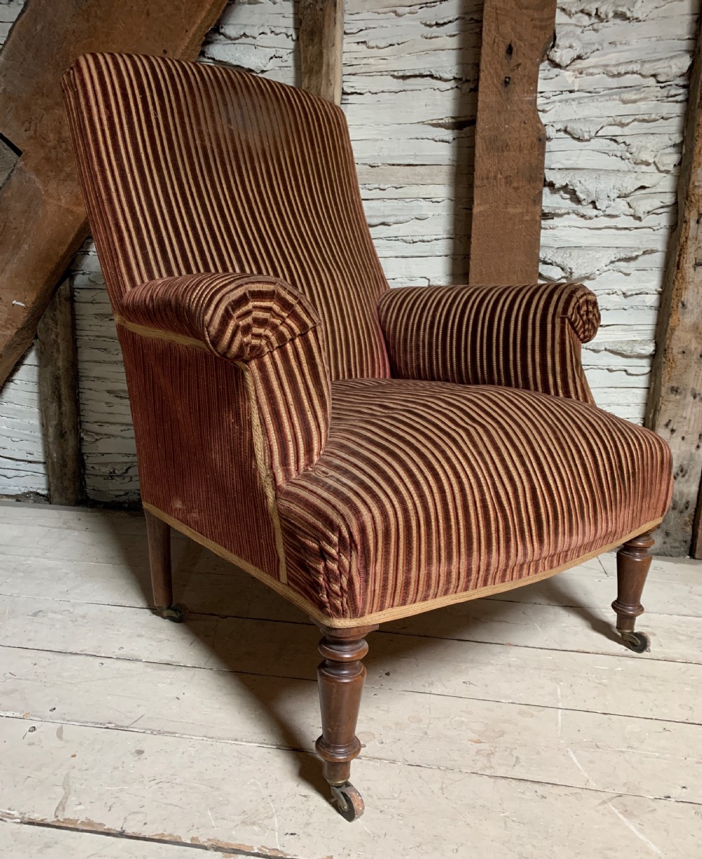 Antique French Armchair for recovering View II
