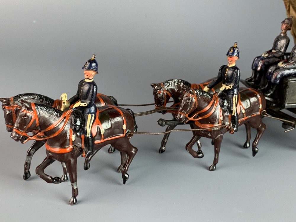 W Britains Royal Army Medical Corps Ambulance Wagon Set 145 pre-war View III