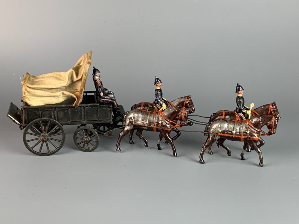W Britains Royal Army Medical Corps Ambulance Wagon Set 145 pre-war View IV