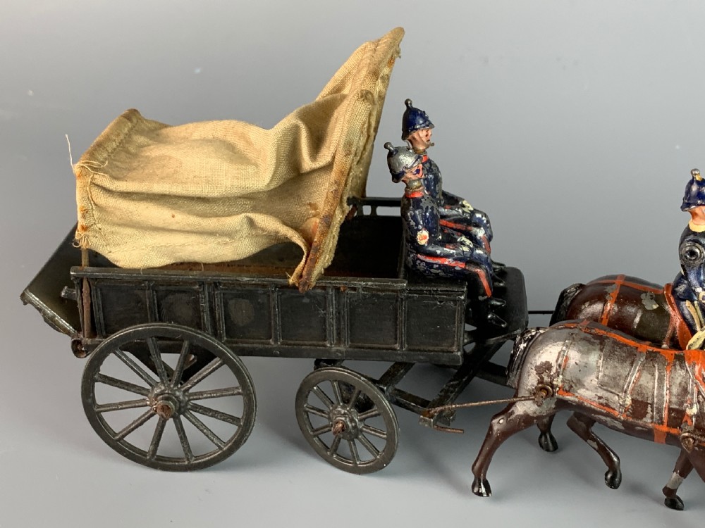 W Britains Royal Army Medical Corps Ambulance Wagon Set 145 pre-war View V