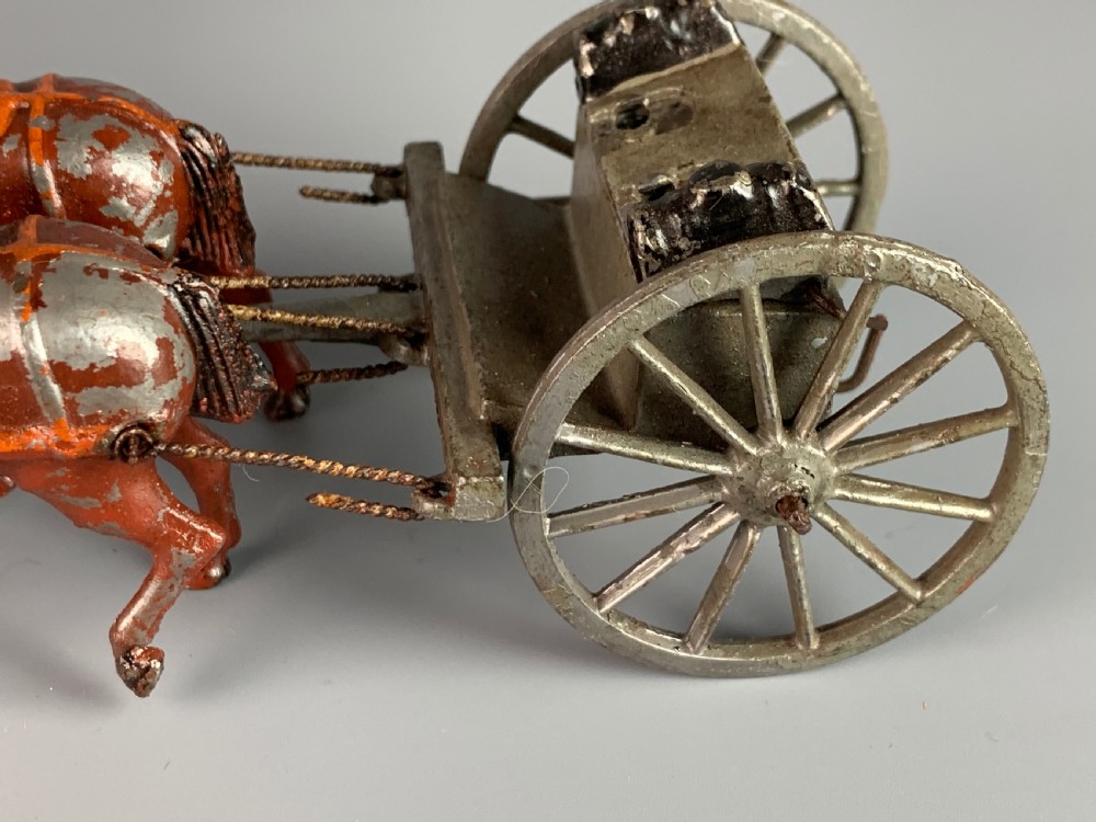 W Britains Royal Field Artillery Gun Limber, Set 144, Pre-war View IV