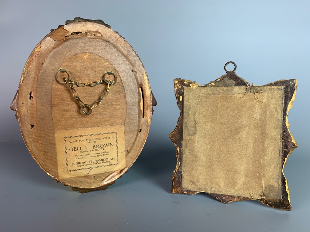 Victorian ambrotype of a young woman together with a hand-touched photograph of the same image View IV