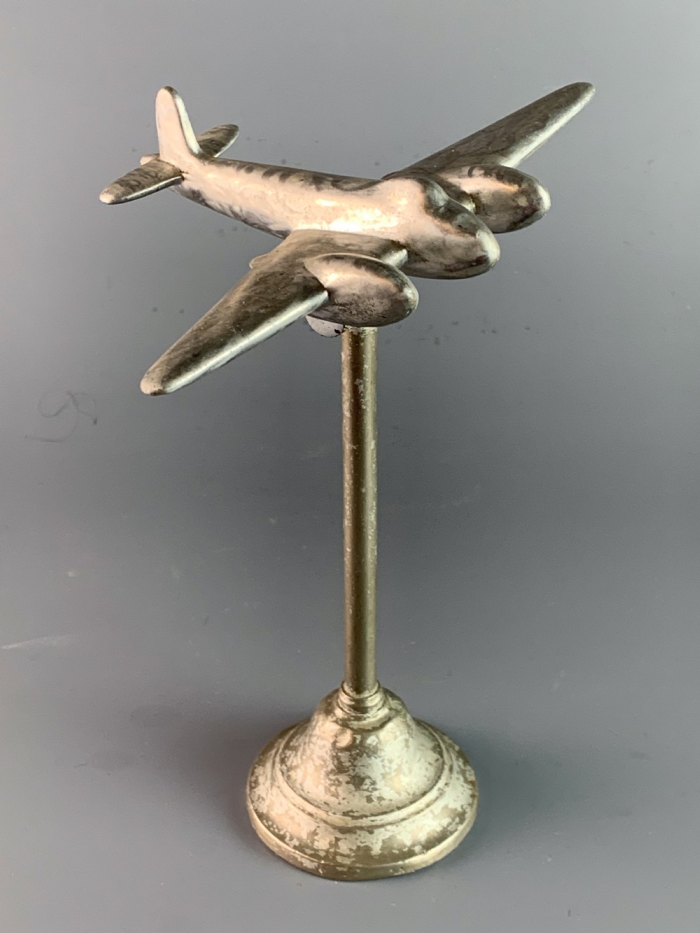 World War II Trench Art model of a Mosquito
