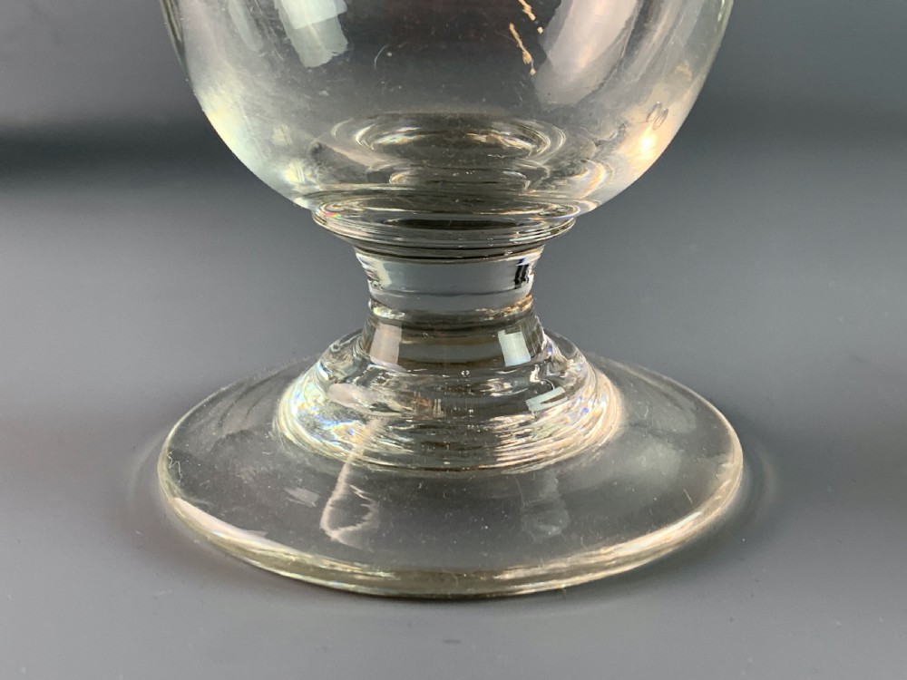 Pair of heavy-weight Victorian rummers of good size View IV