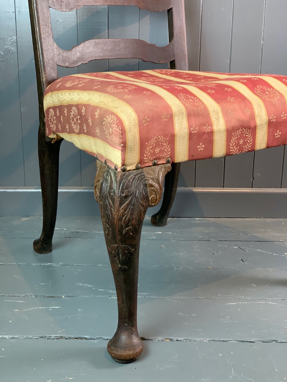 George II ladder back chair View II