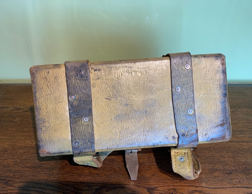 War Department riveted leather tool bag View VII