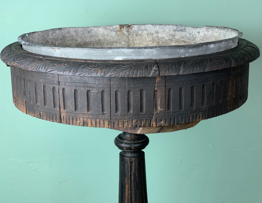 French Ebonised Conservatory Jardiniere Planter View III