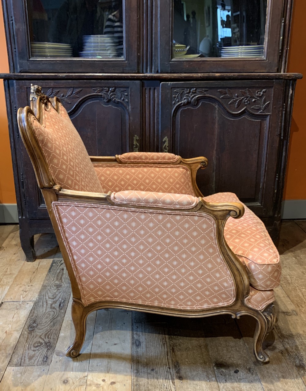 Large Pair of French armchairs in Louis XV style  View VI
