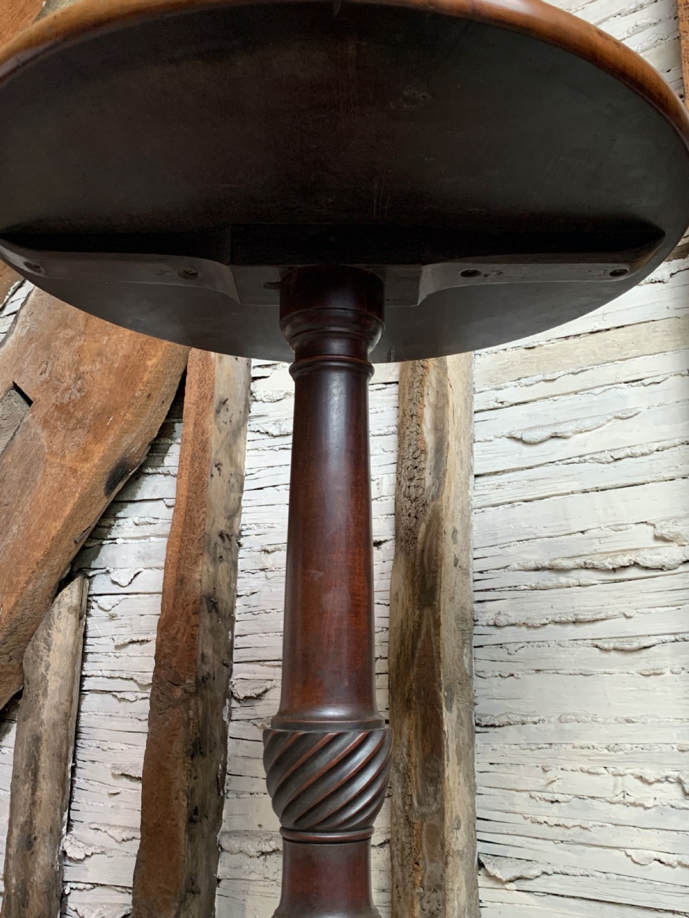 Georgian Mahogany Tripod Table View IV