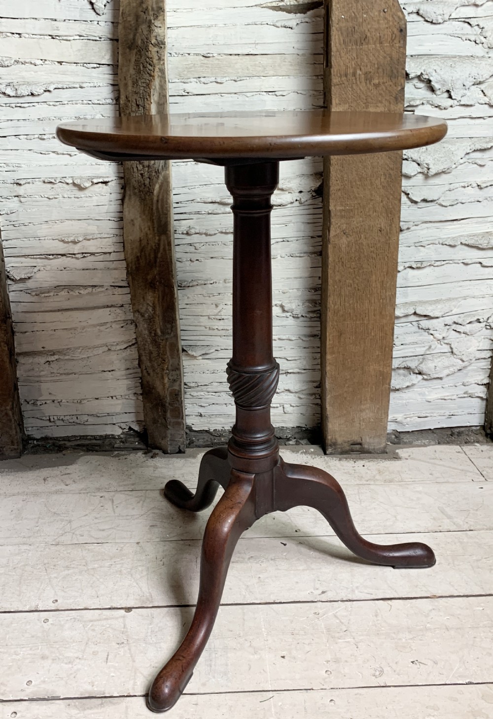 Georgian Mahogany Tripod Table View V