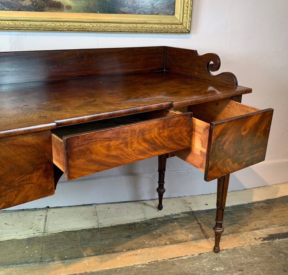William IV mahogany sideboard / buffet View VI