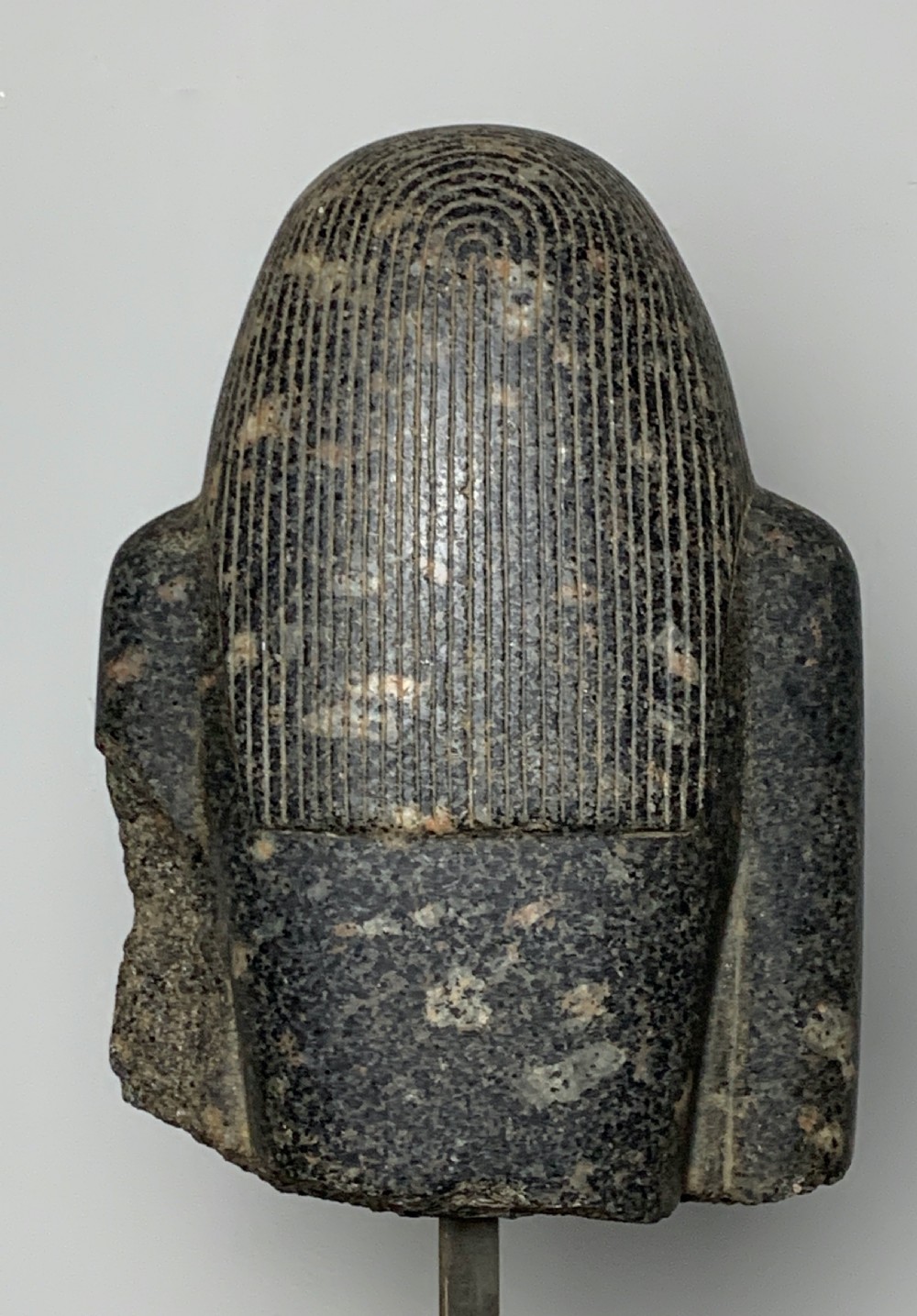 Large After The Antique carved granite bust of an Egyptian noblewoman View VII