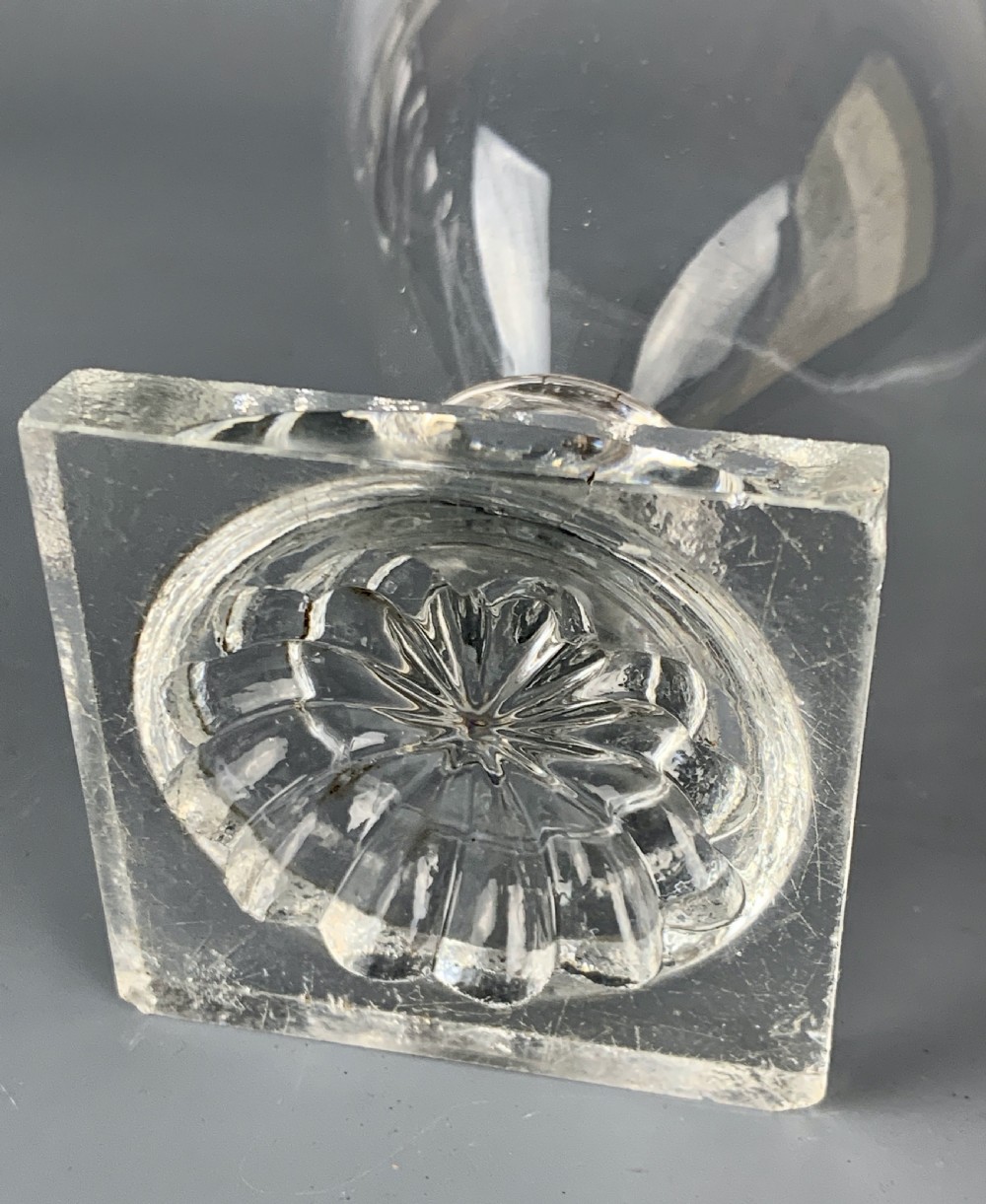 Regency glass rummer with lemon squeezer foot View II