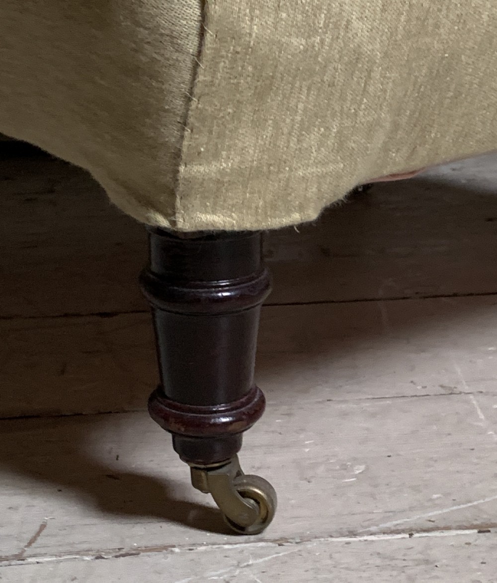 Victorian scroll back nursing chair View II