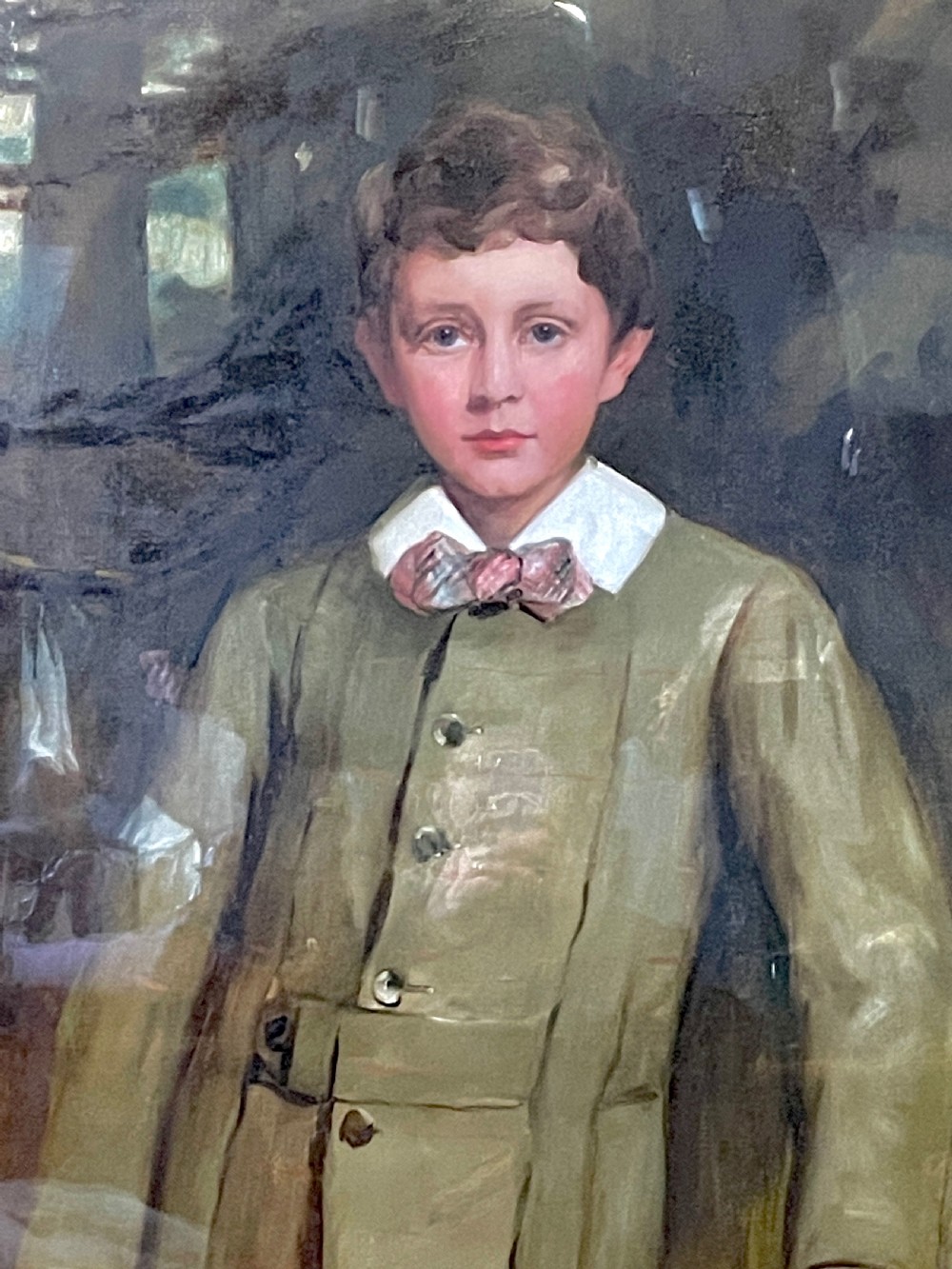 Charles GOLDSBOROUGH Anderson Portrait of a young boy, oil on canvas View II