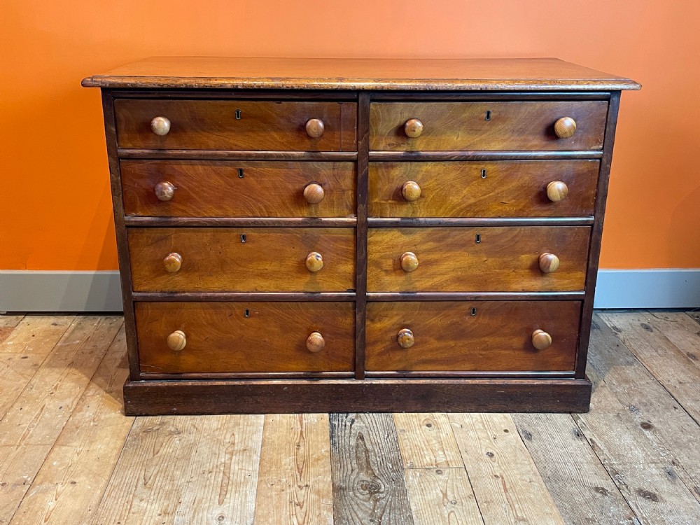 Victorian mahogany chest of drawers View III