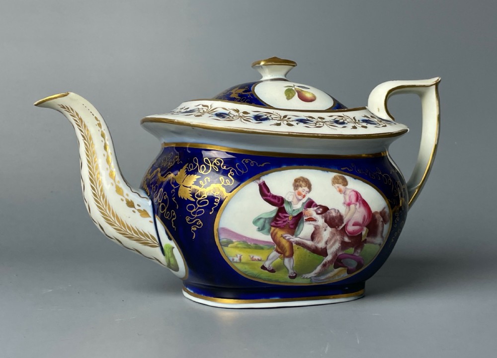Regency Newhall porcelain teapot and cover View II