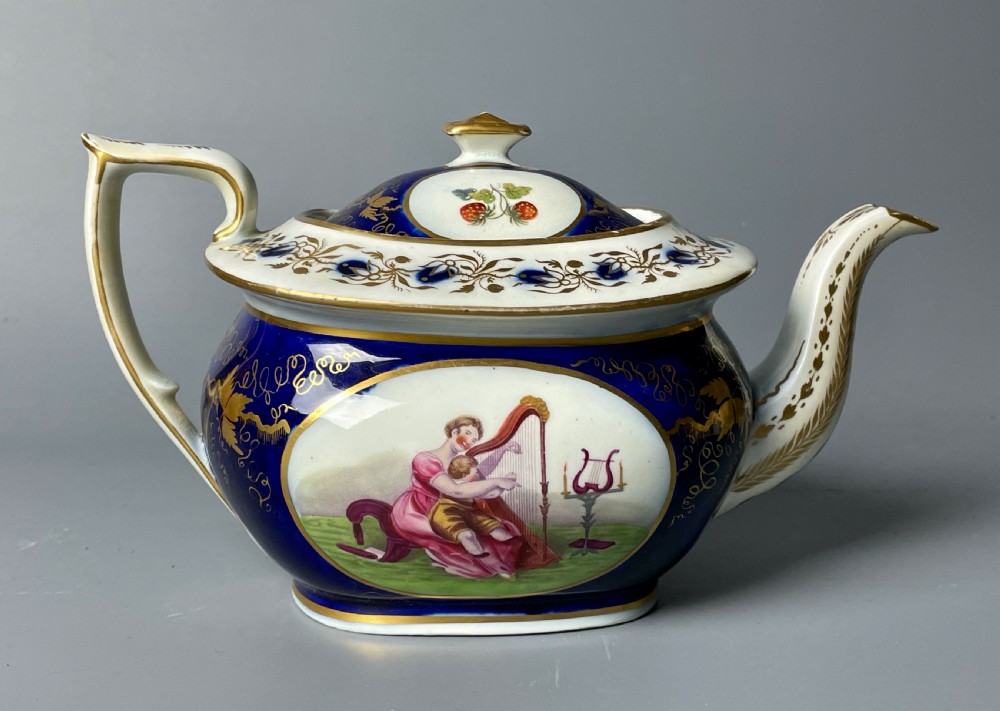 Regency Newhall porcelain teapot and cover View IV