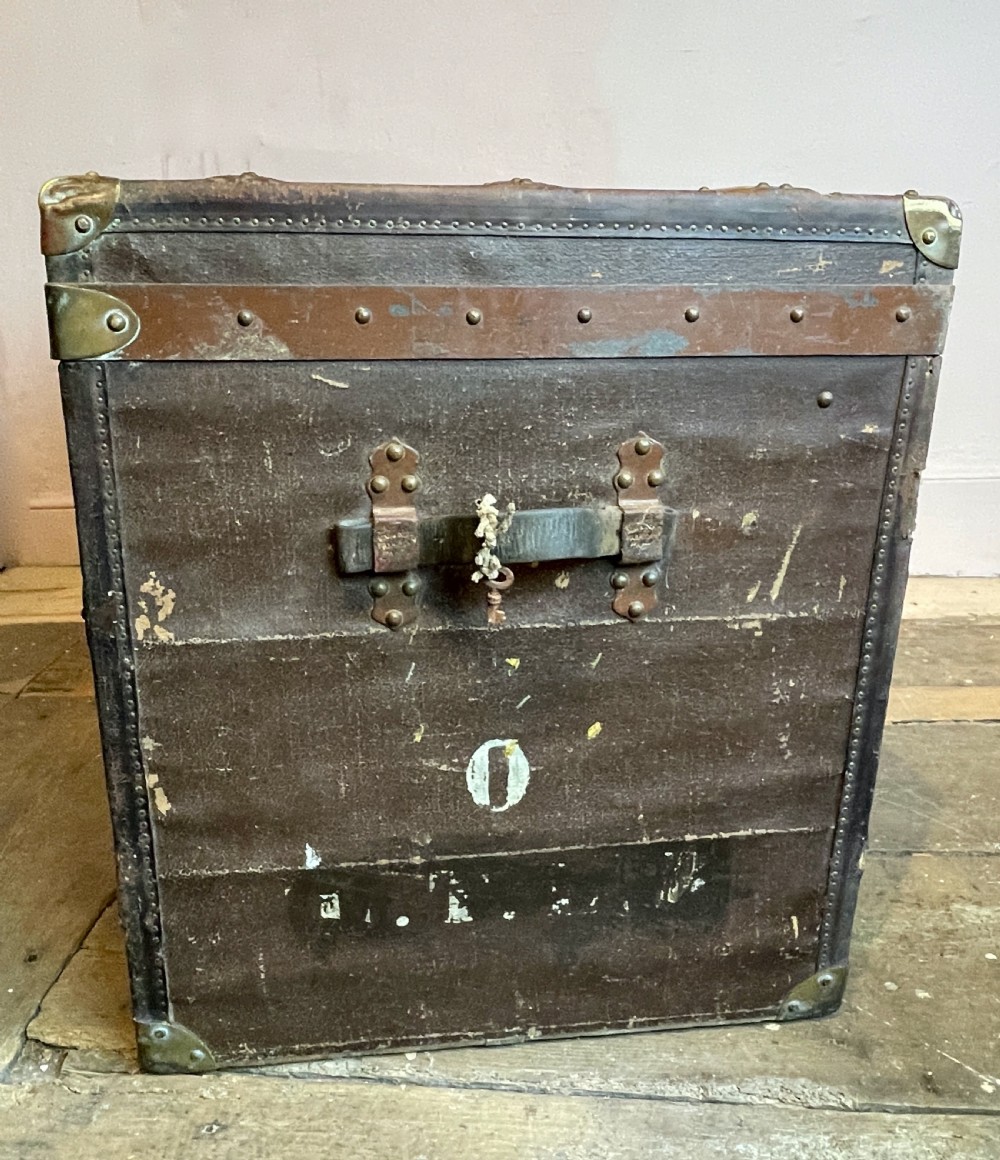 Malles Moynat, Paris steamer trunk circa 1910 View IX
