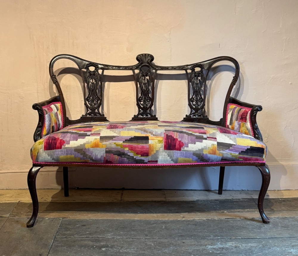 Edwardian Chair-back Parlour Sofa