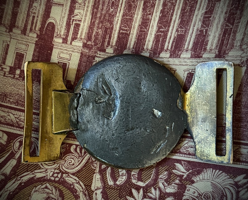 Irish Royal Dublin Fusiliers Officer's Belt Clasp View II