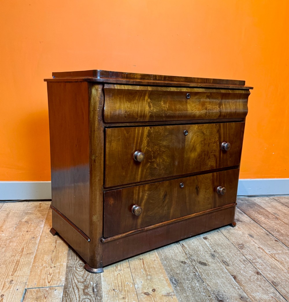 Biedermeier Mahogany Chest of Drawers View IX