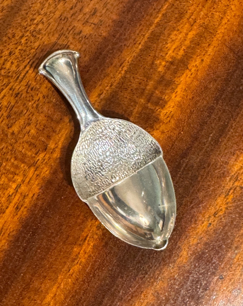 Edwardian Silver Caddy Spoon by Thos. Bradbury & Sons