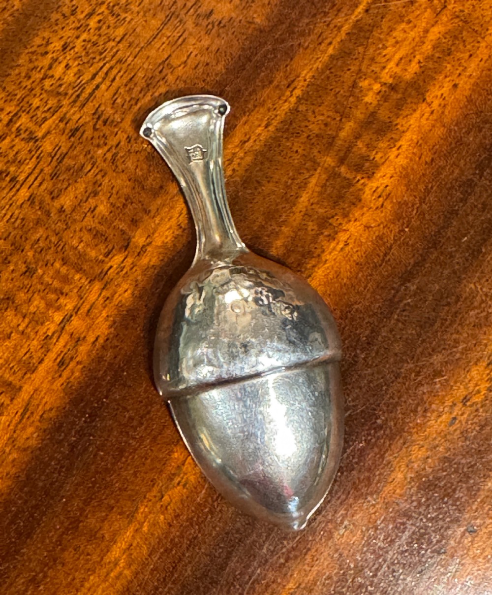 Edwardian Silver Caddy Spoon by Thos. Bradbury & Sons View II