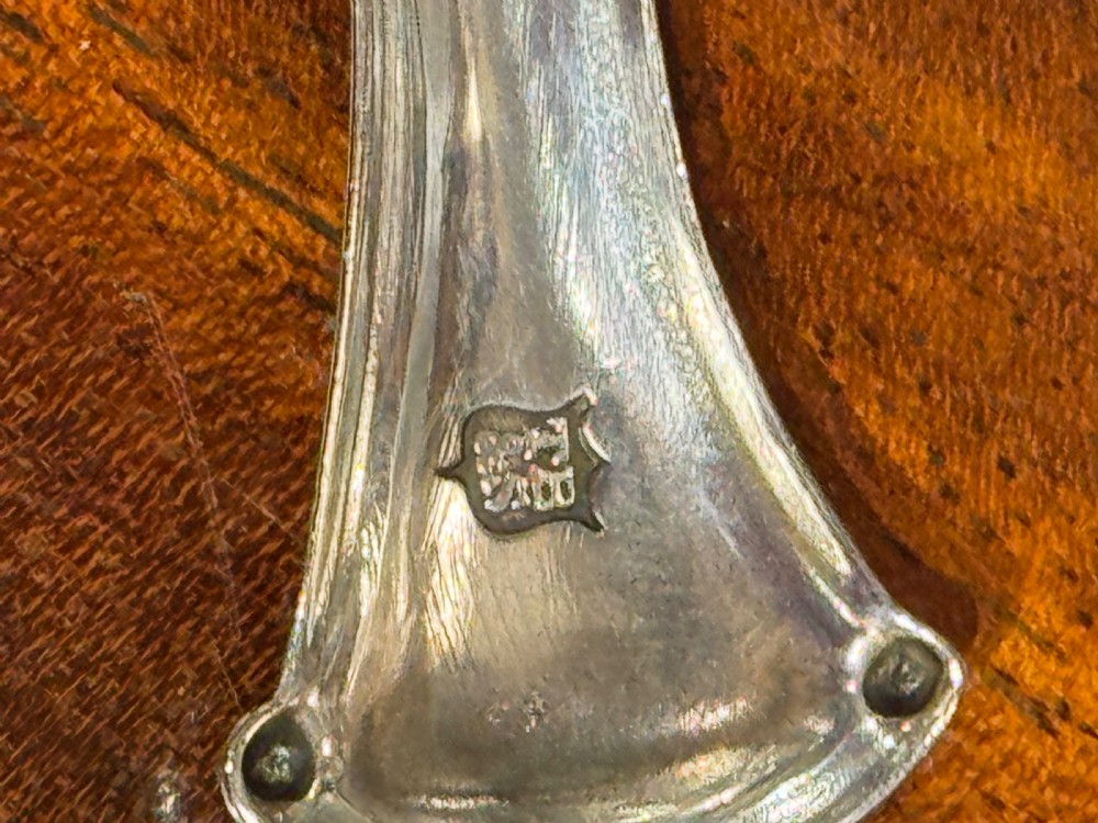 Edwardian Silver Caddy Spoon by Thos. Bradbury & Sons View III
