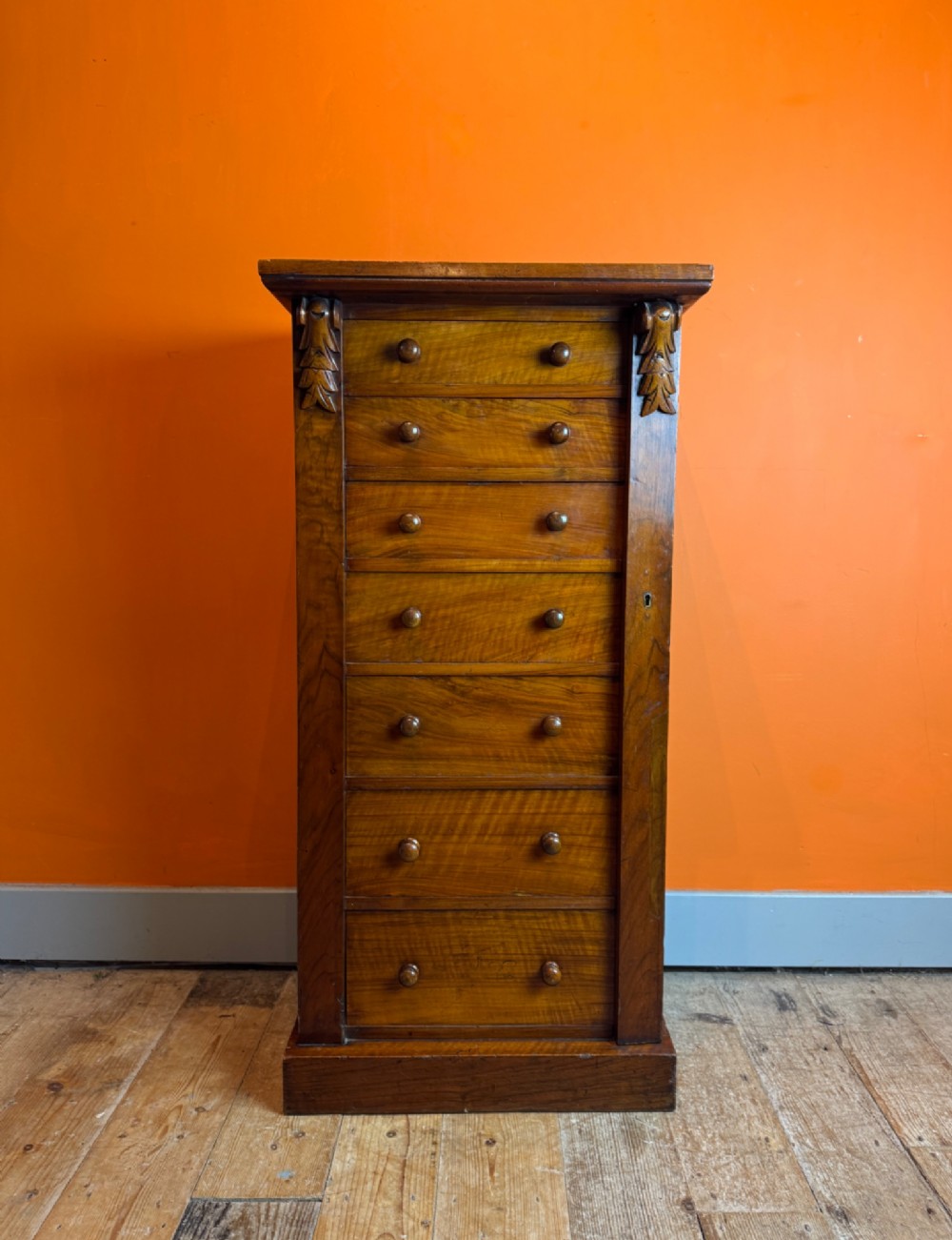 Victorian Mahogany Wellington Chest