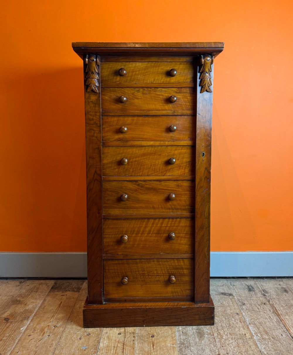 Victorian Mahogany Wellington Chest View IV