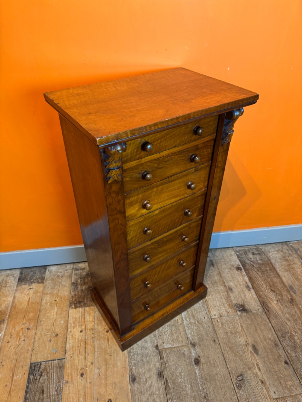 Victorian Mahogany Wellington Chest View VII