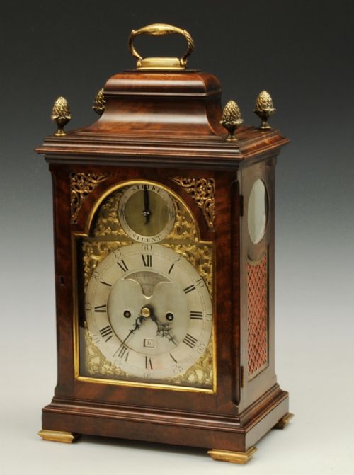 A Fine 18th Century Mahogany Bracket Clock