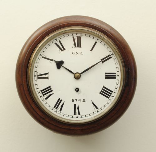 Railway Dial Clock with 8" Dial and History