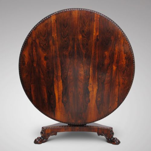 A Fine Regency Period Rosewood Centre or Breakfast Table