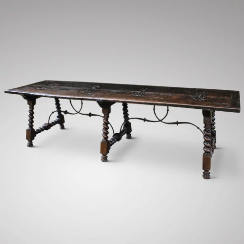 Massive Spanish Walnut Table