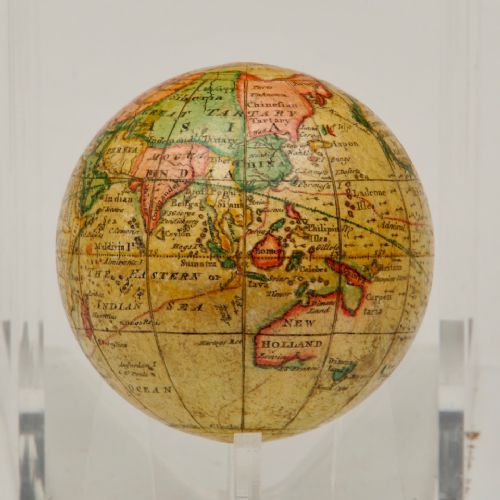 A Superb Example of a Nathanial Hill Pocket Globe 1754