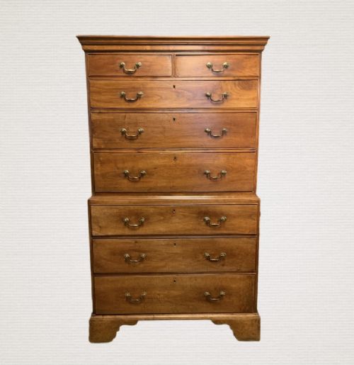 18th Century Elm Tallboy