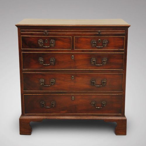 Small Mahogany Gentleman's Dressing Chest