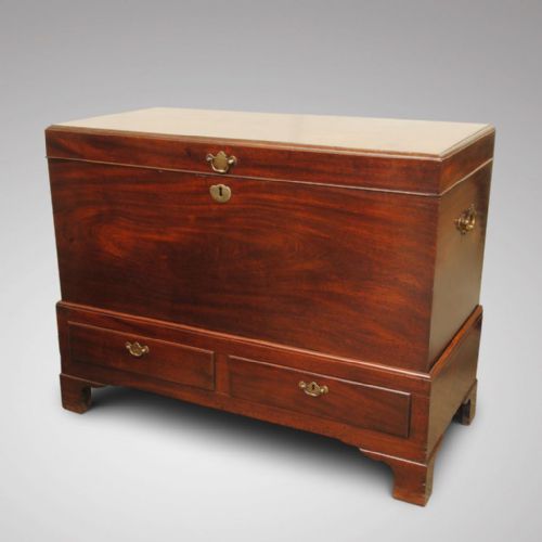 Mid 18th Century Mahogany Silver Chest